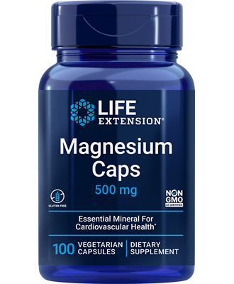 Magnesium Caps 500 mg 100 vegetarian capsules